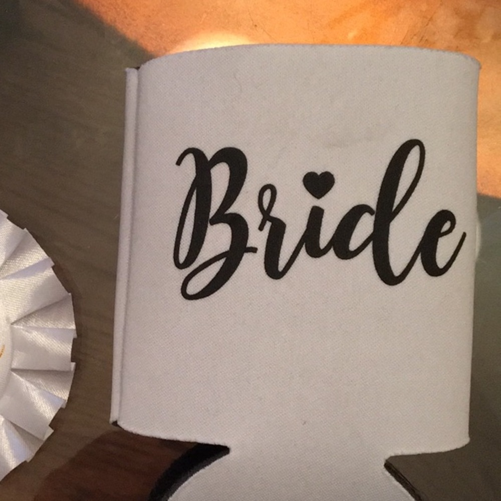 Bride koozie